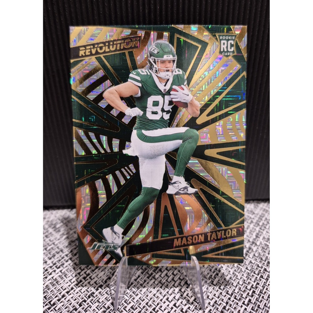 2025 Revolution Mason Taylor #226 Gold Levels /10‎ (RC) SP NY Jets
